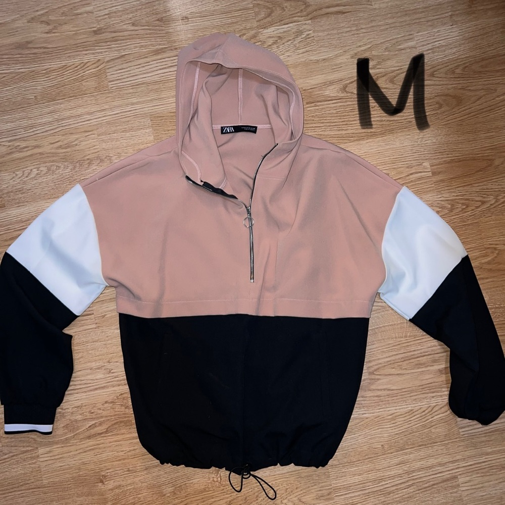 Zara quarter zip